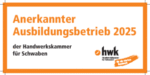 Logo HWK_Ausbildungsbetrieb_2025x10_2c